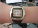 Recycling an old Fossil Abacus WristNet Microsoft watch