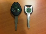 Automobile keys with embedded RFID chips